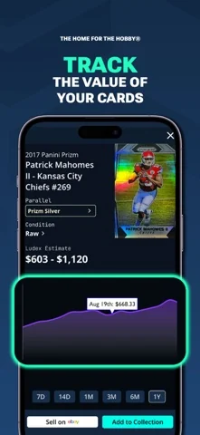 LUDEX Sports Card Scanner +TCG: official App Store promotional screenshot 2