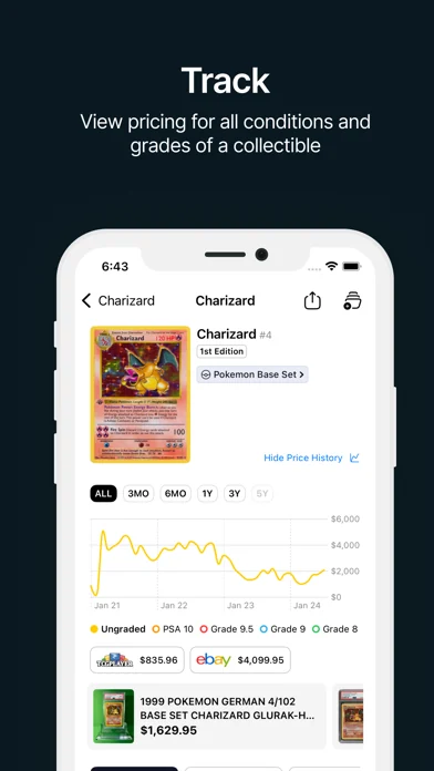 PriceCharting: TCG, Games+: official App Store promotional screenshot 1