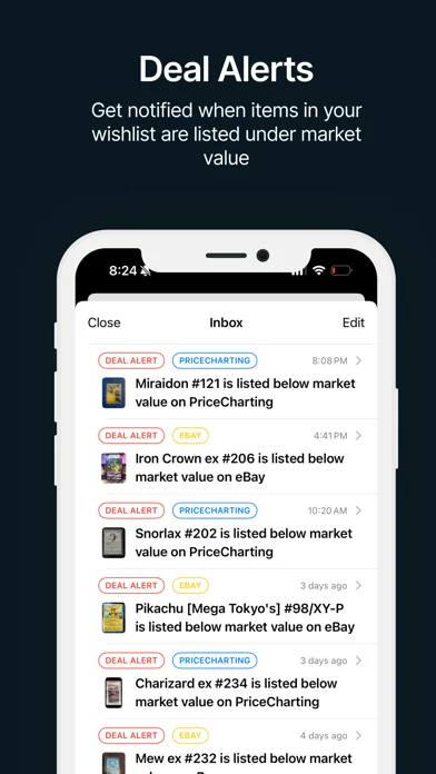 PriceCharting: TCG, Games+: official App Store promotional screenshot 4