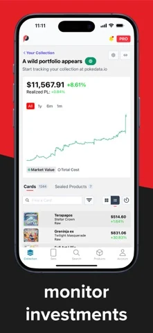 Pokedata: TCG Card Scanner: official App Store promotional screenshot 2
