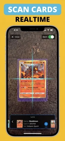 TCG Scanner Card - Pokechart: official App Store promotional screenshot 2