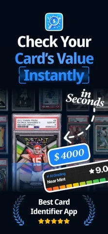 Cardly AI: Sports Card Scanner: official App Store promotional screenshot 1