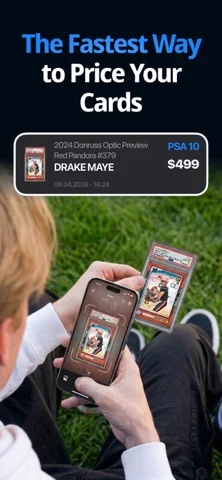 Cardly AI: Sports Card Scanner: official App Store promotional screenshot 2