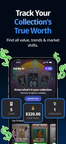 Cardly AI: Sports Card Scanner: official App Store promotional screenshot 4