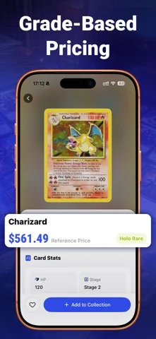 TCG Card Scanner & Value-Foloy: official App Store promotional screenshot 2